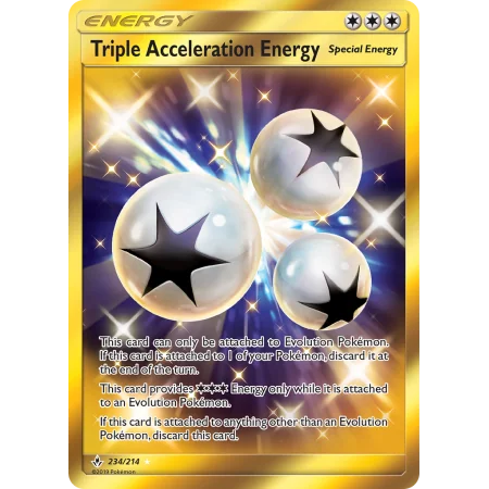 Triple Acceleration Energy