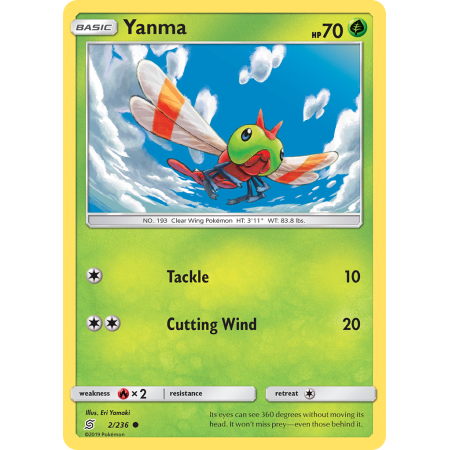 Yanma (Reverse Holo)