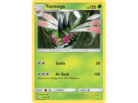Yanmega (Reverse Holo)
