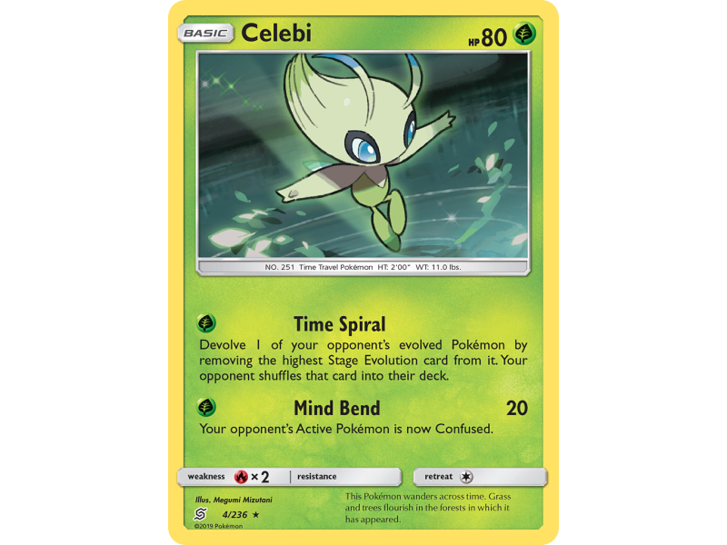 Celebi (Reverse Holo)