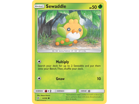 Sewaddle (Reverse Holo)