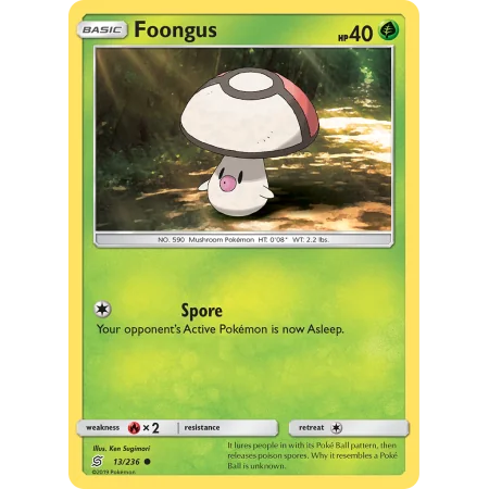 Foongus (Reverse Holo)