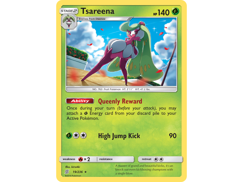 Tsareena (Reverse Holo)
