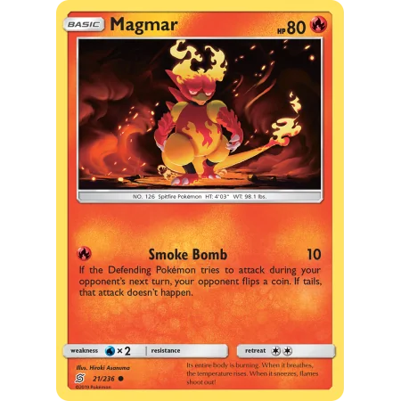 Magmar (Reverse Holo)