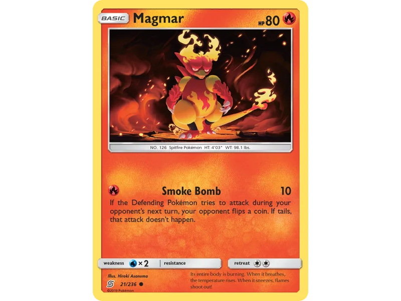 Magmar (Reverse Holo)