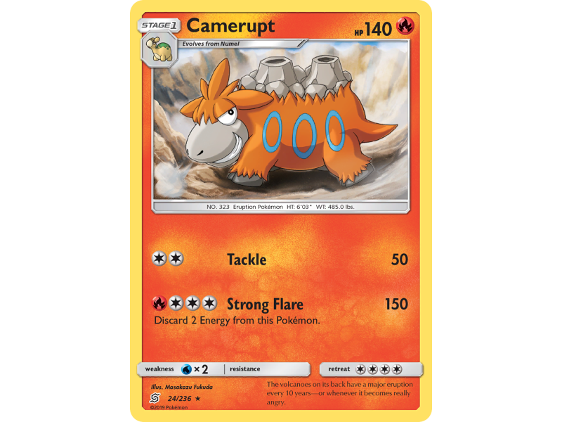 Camerupt (Reverse Holo)