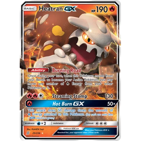 Heatran-GX (Holo)