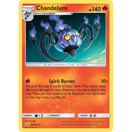 Chandelure (Reverse Holo)