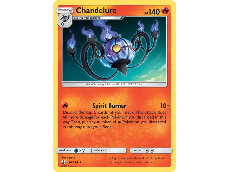 Chandelure (Reverse Holo)