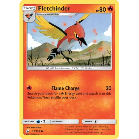 Fletchinder (Reverse Holo)