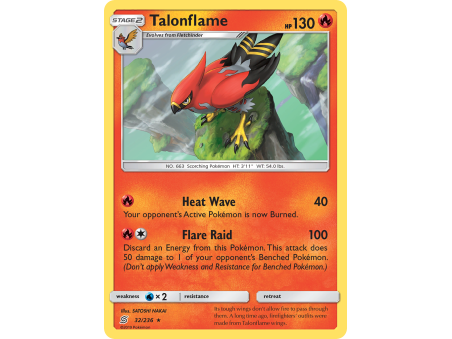 Talonflame (Reverse Holo)