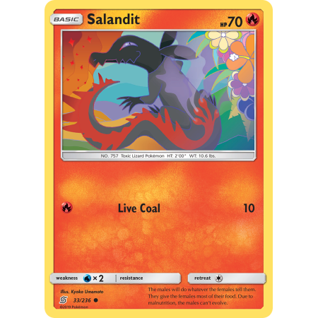 Salandit (Reverse Holo)