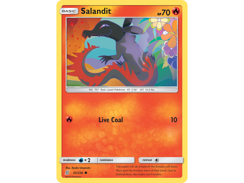 Salandit (Reverse Holo)