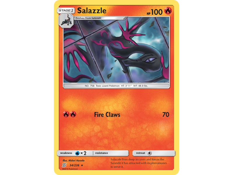 Salazzle (Reverse Holo)