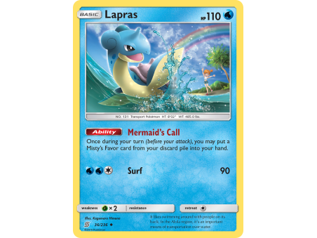 Lapras (Reverse Holo)