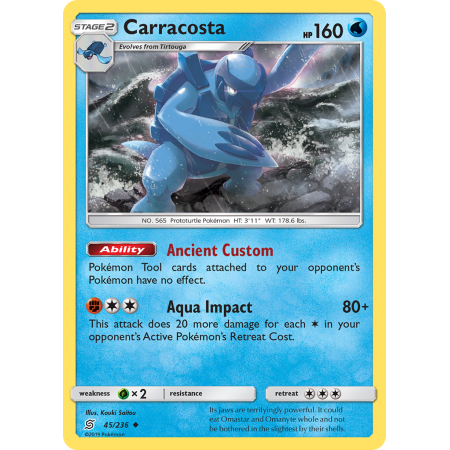 Carracosta (Reverse Holo)