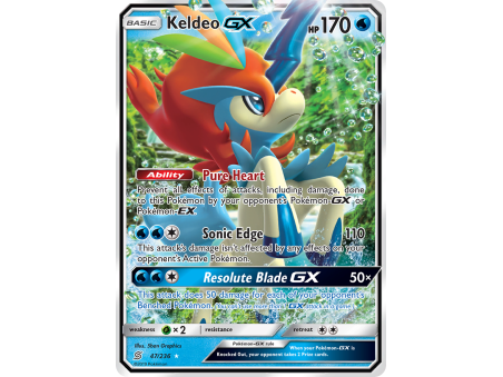 Keldeo-GX (Holo)