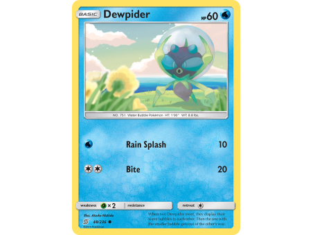 Dewpider (Reverse Holo)