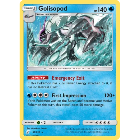 Golisopod (Reverse Holo)