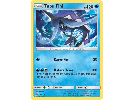 Tapu Fini (Reverse Holo)