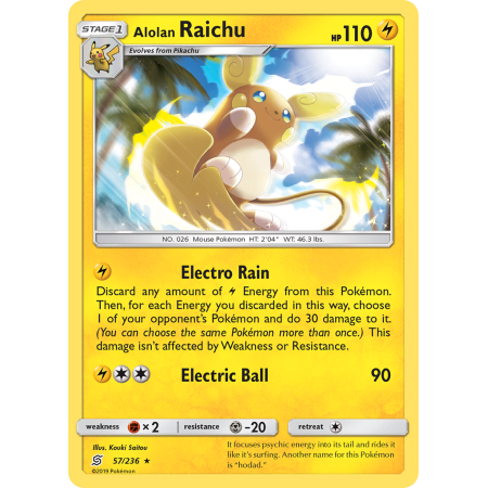 Alolan Raichu (Holo)