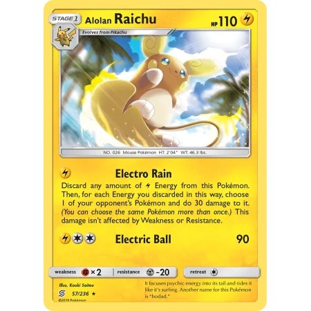 Alolan Raichu (Holo)