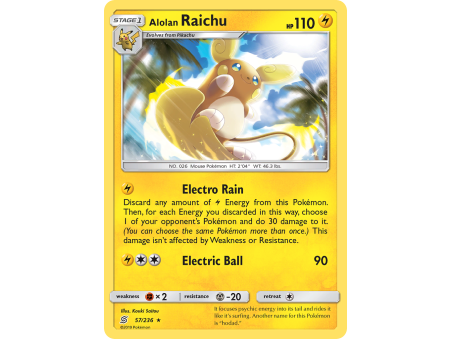 Alolan Raichu (Holo)