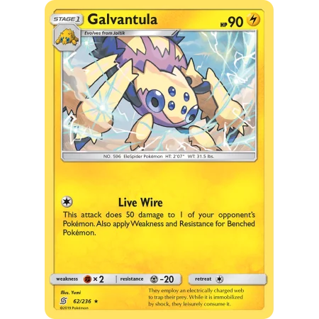 Galvantula (Reverse Holo)