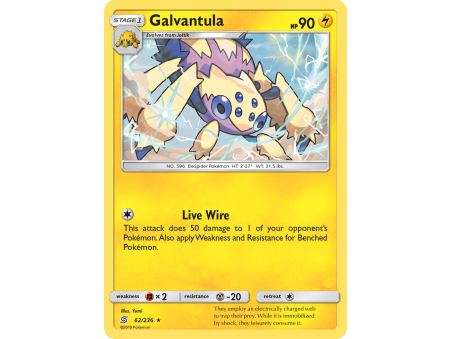 Galvantula (Reverse Holo)