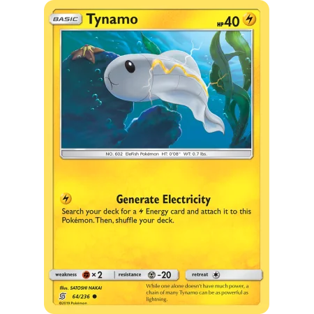 Tynamo (Reverse Holo)