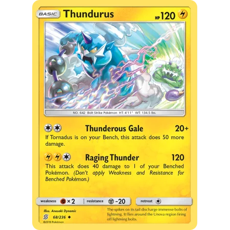 Thundurus (Reverse Holo)