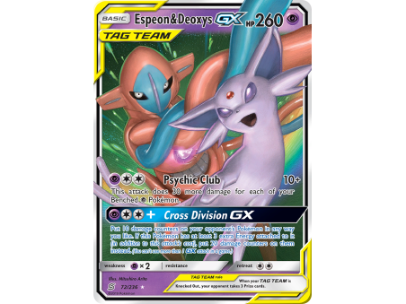 Espeon & Deoxys-GX (Holo)