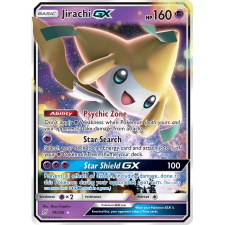 Jirachi-GX (Holo)