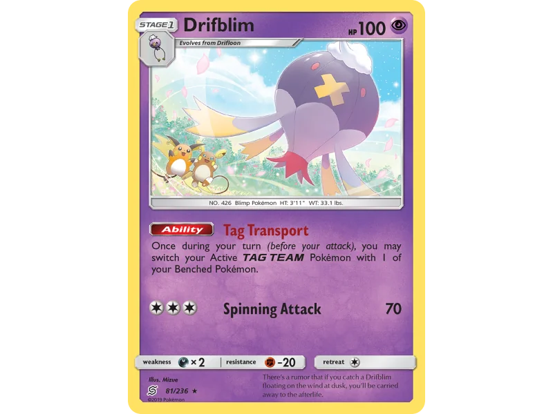 Drifblim (Reverse Holo)
