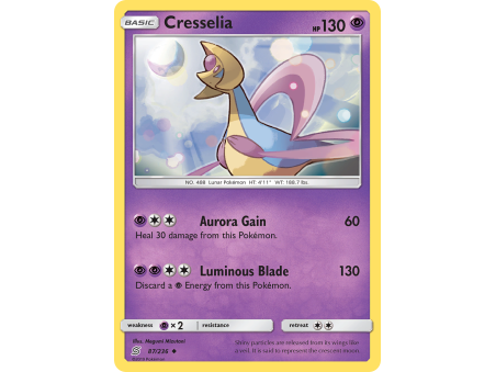 Cresselia (Reverse Holo)