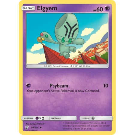Elgyem (Reverse Holo)