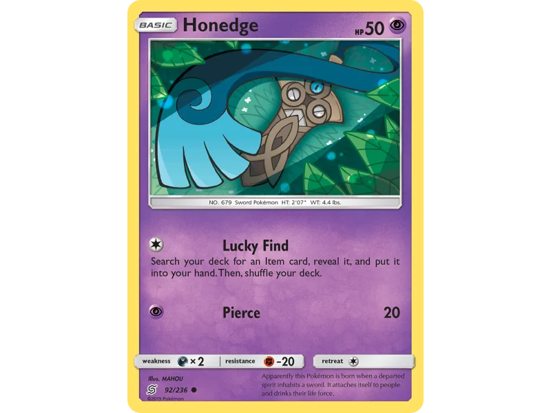 Honedge (Reverse Holo)