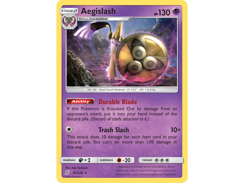 Aegislash (Reverse Holo)