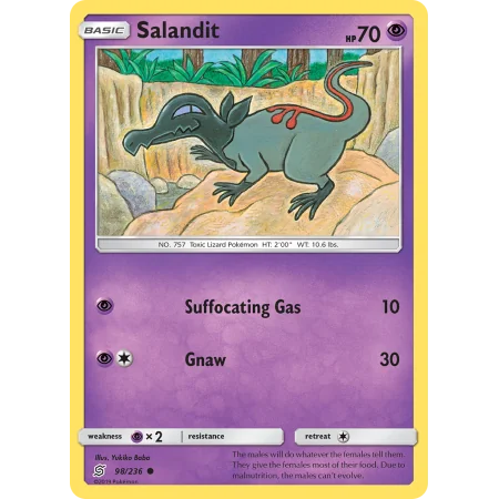 Salandit (Reverse Holo)