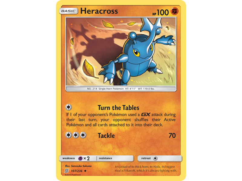 Heracross (Reverse Holo)