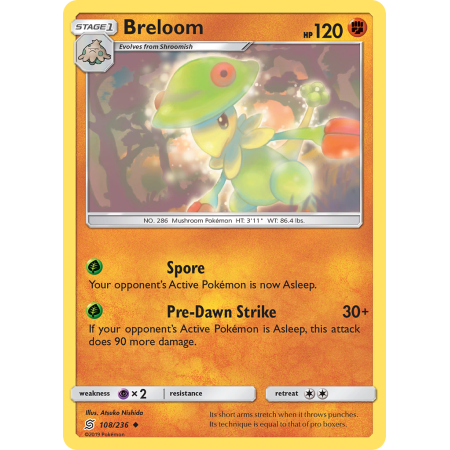 Breloom (Reverse Holo)