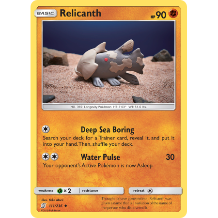 Relicanth (Reverse Holo)
