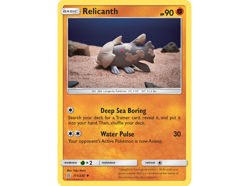 Relicanth (Reverse Holo)