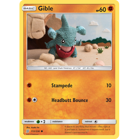 Gible (Reverse Holo)