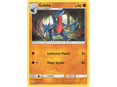 Gabite (Reverse Holo)