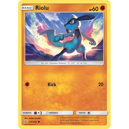 Riolu (Reverse Holo)