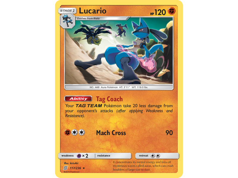 Lucario (Reverse Holo)