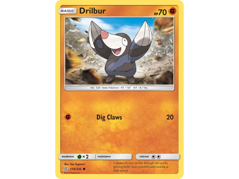 Drilbur (Reverse Holo)