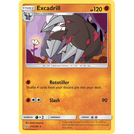 Excadrill (Reverse Holo)