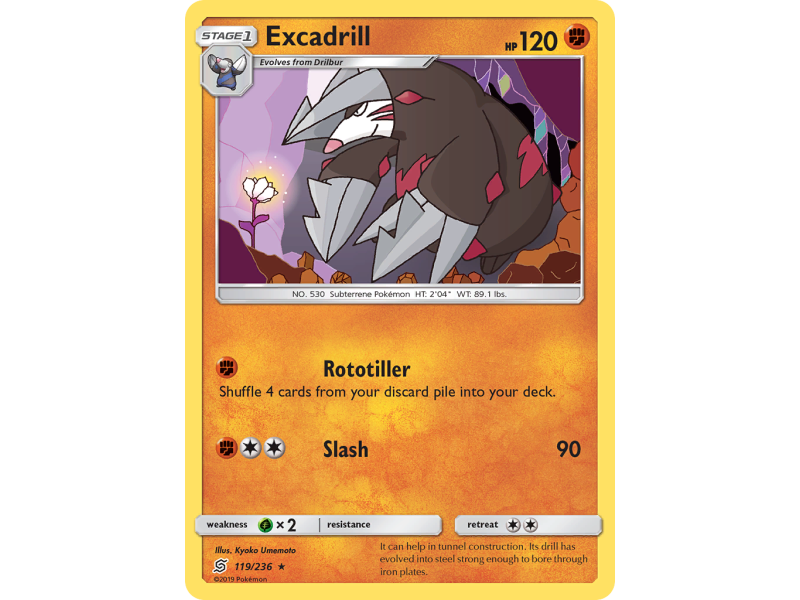 Excadrill (Reverse Holo)